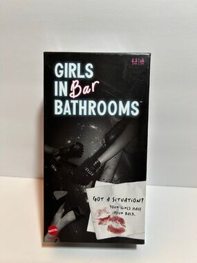 Mattel Games Girls in Bar Bathrooms Party Game for Girls and Bachelorette
